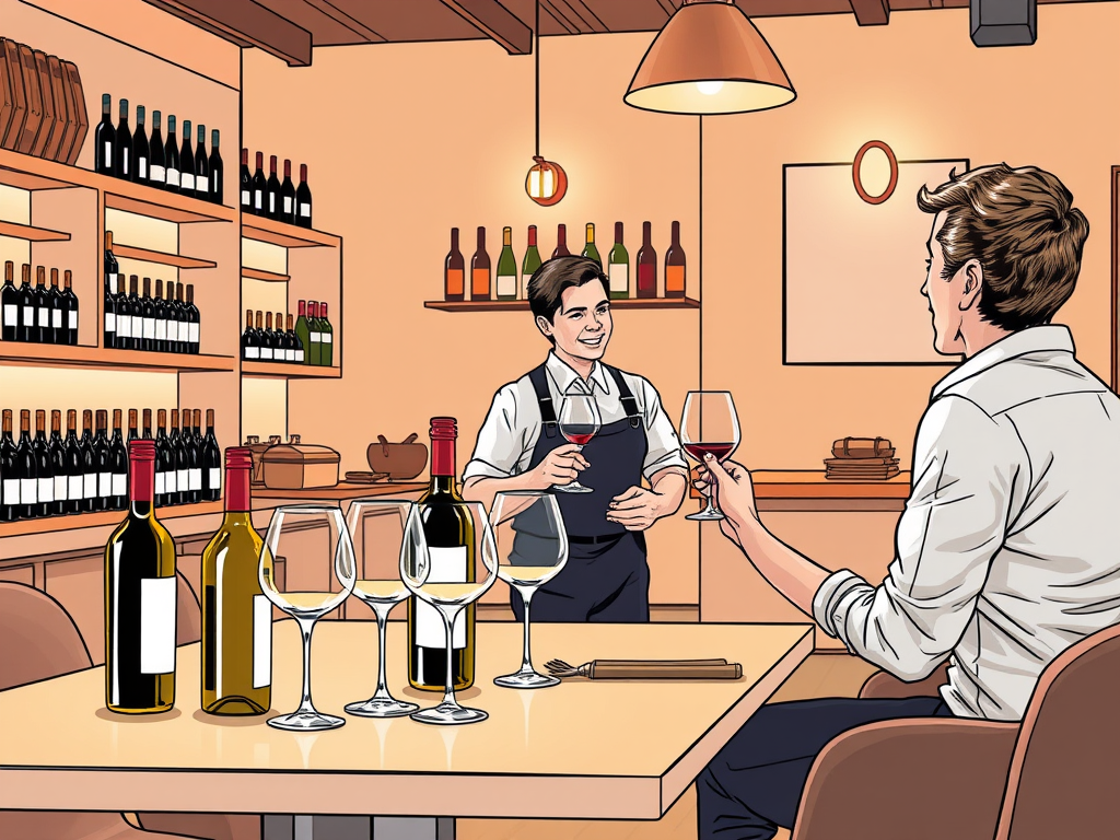 Converting a visitor to a wine club member